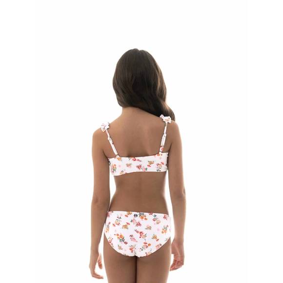 NEW MAAJI girls fressia primerose bikini set in white - Picture 2 of 3